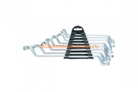 Набор накидных ключей SPARTA 6–22 мм, 8 шт., хромированные 153755
