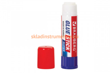 Клей-карандаш BRAUBERG SUPER, 8 г, Южная Корея 229540