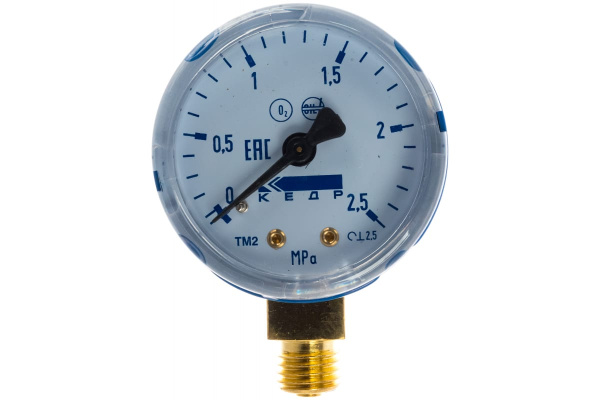 Кислородный манометр БАМЗ МП-50 1240003