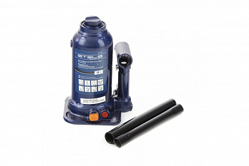 Гидравлический бутылочный телескопический домкрат 4 т подъем 170-420 мм STELS 51145