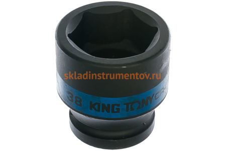 Набор ударных торцевых головок (3/4", шестигранные, 19-38 мм, 8 предметов) KING TONY 6408MP10