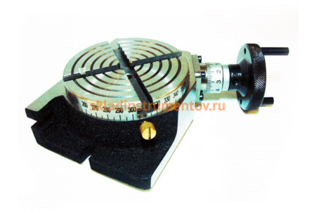 Cтол поворотный 100мм 4 паза VISPROM 0023