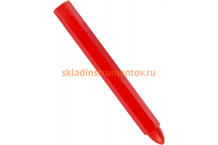 Разметочные восковые мелки Зубр МВР красные, 6 шт, 06330-3