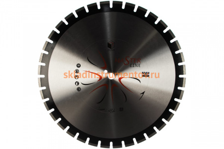 Круг алмазный сегментный 1A1RSS Master Line (600х25.4 мм) по асфальту Diam 000491