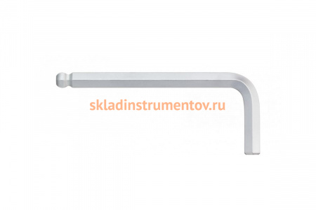 Ключ, Г-образный со сферической головкой короткий Wiha SW10 40409