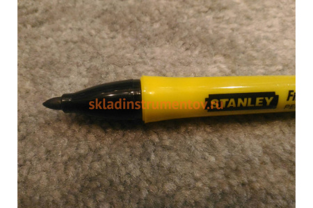 Набор маркеров с заостренным наконечником, черный 2 шт Stanley 0-47-316