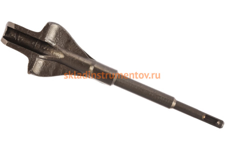 Зубило канавочное с отвалом SDS Plus (22х250 мм) ПРАКТИКА 773-811