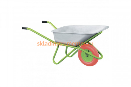 Садово-строительная тачка СИБРТЕХ грузоподъемность 180 кг, объем 90 л 68968