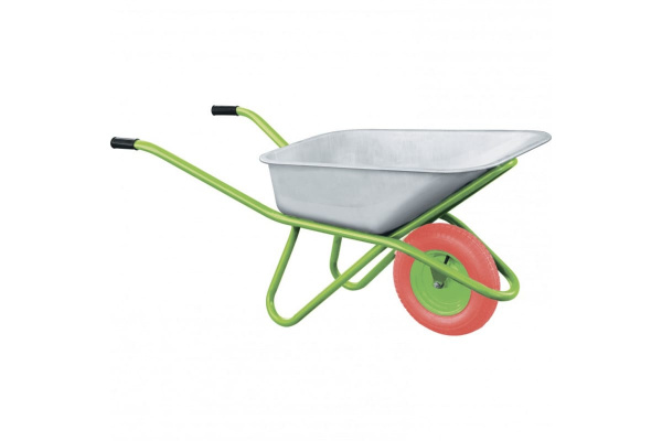 Садово-строительная тачка СИБРТЕХ грузоподъемность 180 кг, объем 90 л 68968