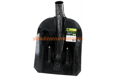 Совковая лопата СИБРТЕХ с ребром жесткости, рельсовая сталь, без черенка 61471