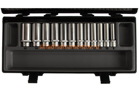 Набор 6 гранных головок 3/8", 12 шт. FORCE 3121