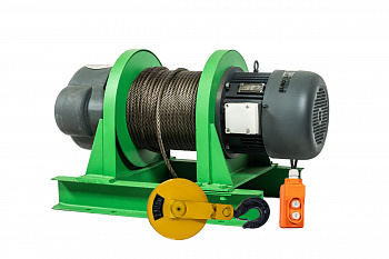 Лебедка электрическая ( электролебедка 1000/2000кг, 30/15м, U=380v, P3, 50HZ) EURO-LIFT KCD 00019831
