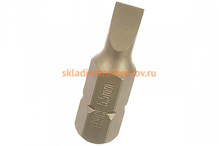 Бита SL0.8x5.5, 30 мм FORCE 15330055