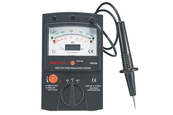 Аналоговый измеритель сопротивления изоляции (мегаомметр) Mastech MS5202 00-00001498