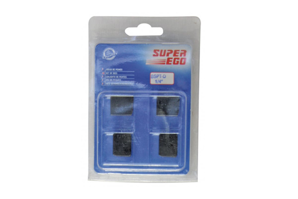 Комплект резьбонарезных ножей BSPT R 3/8", 4 штуки SUPER-EGO  6003D4000 Комплект резьбонарезных ножей BSPT R 3/8", 4 штуки SUPER-EGO  6003D4000