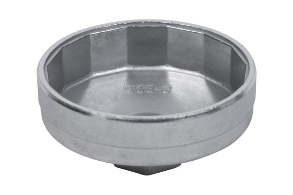 Торцевой съёмник масляных фильтров 74мм, 15 граней, 1/2, Chrysler, GM, Rover МАСТАК 103-44145