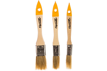 Набор плоских кистей 3 шт SPARTA 841115