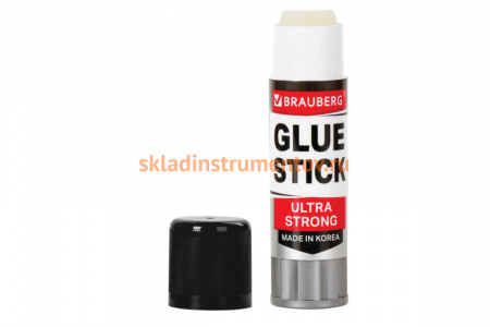Клей-карандаш BRAUBERG ULTRA STRONG, усиленная формула, 36 г, Южная Корея 229546