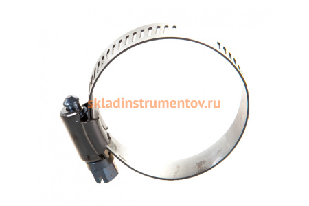 Хомуты Зубр ЭКСПЕРТ нержавеющая сталь, просечная лента 12 мм, 19-44 мм, 4 шт 37815-019-44-4