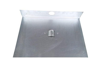 Алюминиевая лопата для снега без черенка Спец Движок 1-бортная, 500х600 мм КПБ-1Б-500