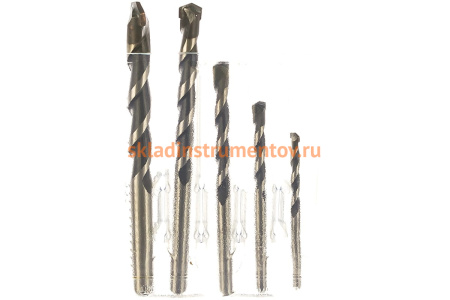 Набор сверл 4,0-5,0-6,0-8,0-10,0 мм KEIL PRIMUS 154350410