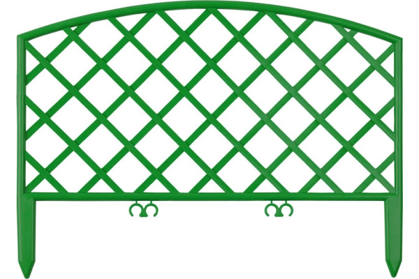 Декоративный забор Grinda ПЛЕТЕНЬ 24x320 см, зеленый 422207-G