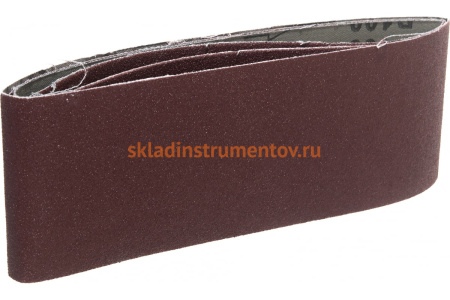 Лента шлифовальная (3 шт; 76х457 мм; Р100) REDVERG 6624242