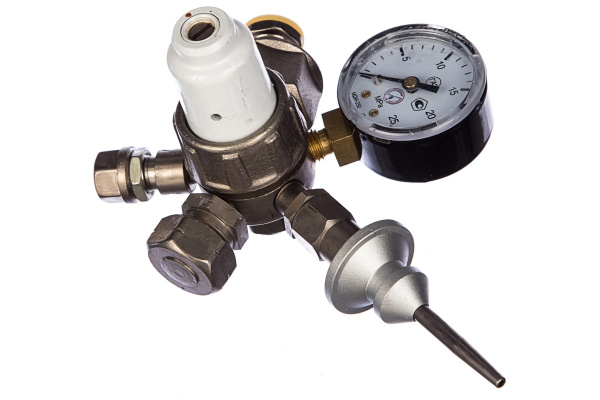 Редуктор для газового баллона (гелий) БАМЗ БКО-50 МИНИ-НЕ