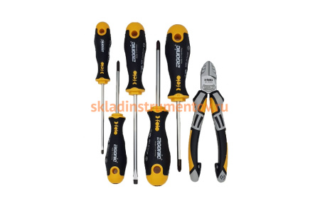 Набор отверток Felo Ergonic SL, PH, PZ с бокорезами 160 мм, в сумке 40090604