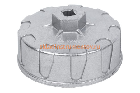 Торцевой съёмник масляных фильтров 84мм, 14 граней, 3/8, 3L V6 diesel, Dodger Sprinter, Mercedes Benz E320, Jeep Cherokee МАСТАК 103-44244