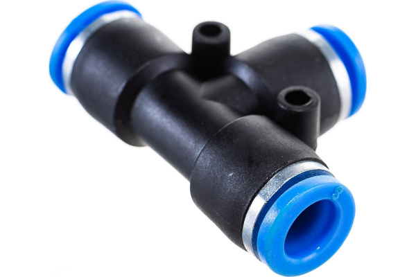 Фитинг T-образный 8 мм для пластиковых трубок ROCKFORCE RF-SPE08