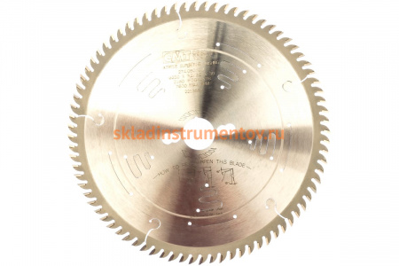 Диск пильный по дереву (250х30х3.2/2.2 мм; Z=80) CMT 274.080.10M
