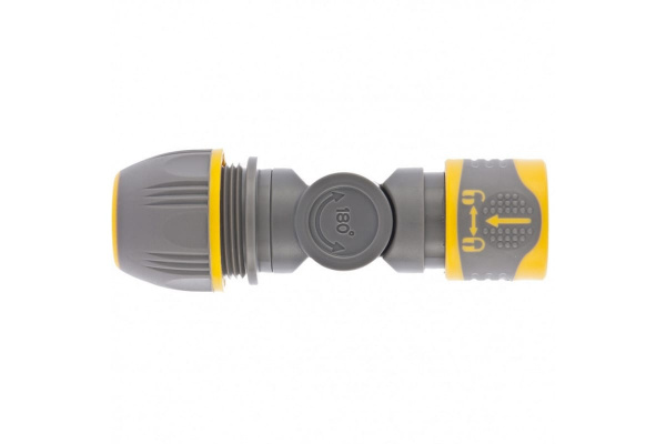 Соединитель быстросъемный универсальный 1/2-3/4" с шарниром PALISAD LUXE 66249