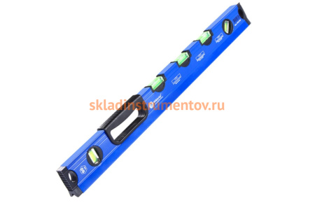 Строительный уровень КОБАЛЬТ 600 мм для водных работ 243-332