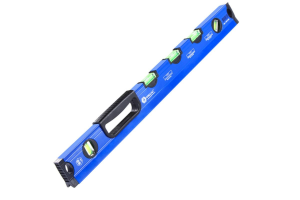 Строительный уровень КОБАЛЬТ 600 мм для водных работ 243-332