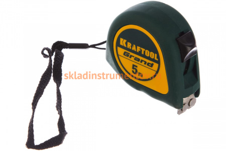 Рулетка KRAFTOOL GRAND 5м/19мм 34022-05-19