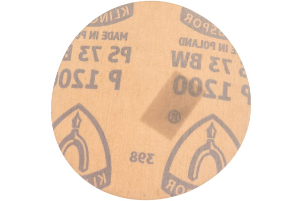 Круг шлифовальный на липучке для обработки красок, лаков и шпаклевок (125 мм; Р1200) KLINGSPOR 308979