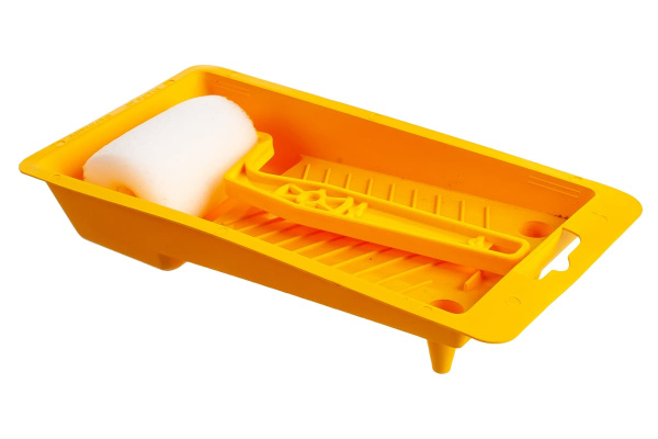 Набор малярный, 2 предмета: мини-валик Мольтопрен, кювета 200x100 мм РемоКолор 04-8-501