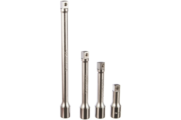 Набор удлинителей 1/2", 75, 125, 150, 250мм, 4шт KING TONY 4104PR
