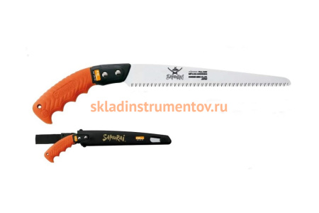 Пила с прямым полотном в чехле, с поясным креплением SAMURAI GSF-150-SH