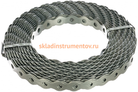 Перфорированная лента СИБРТЕХ вентиляционная волна, 0,55 мм LP VLN, 46553