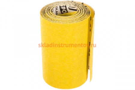 Шлиф-шкурка на бумажной основе (115 мм; 4.5 м; Р80) KLINGSPOR 174096