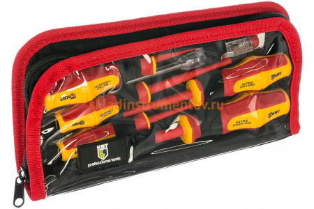 Набор диэлектрических отверток КВТ Профи НИО-06 78617