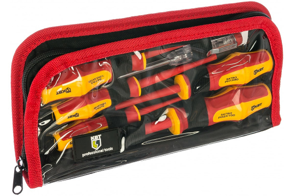 Набор диэлектрических отверток КВТ Профи НИО-06 78617