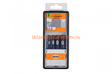 Набор алмазных сверл ROBUST LINE (4 шт; 5-8 мм) HAWERA F00Y265229