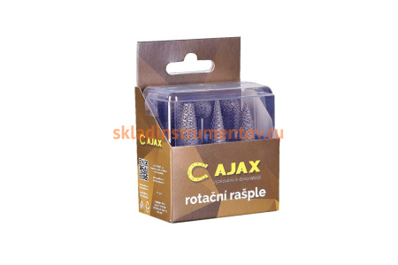 Набор бор-фрез по дереву №1,5,7,8,9,10 (6 шт.) AJAX 286221997010