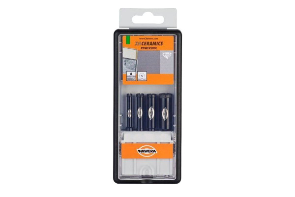 Набор алмазных сверл ROBUST LINE (4 шт; 5-8 мм) HAWERA F00Y265229