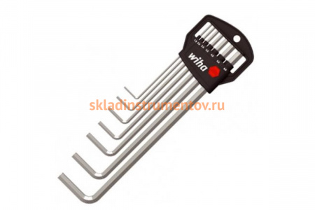 Набор ключей 6-тигранных Classic 352 H7, 7 предметов Wiha 01220