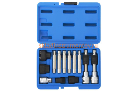 Набор специальных головок и насадок для шкива генератора МАСТАК 106-10013C