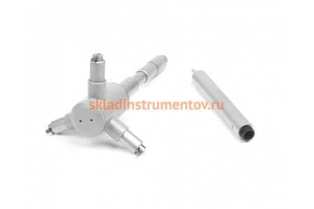 Микрометрический нутромер Micron 3-точечный, 100-125, 0,005, у/к МИК 134368